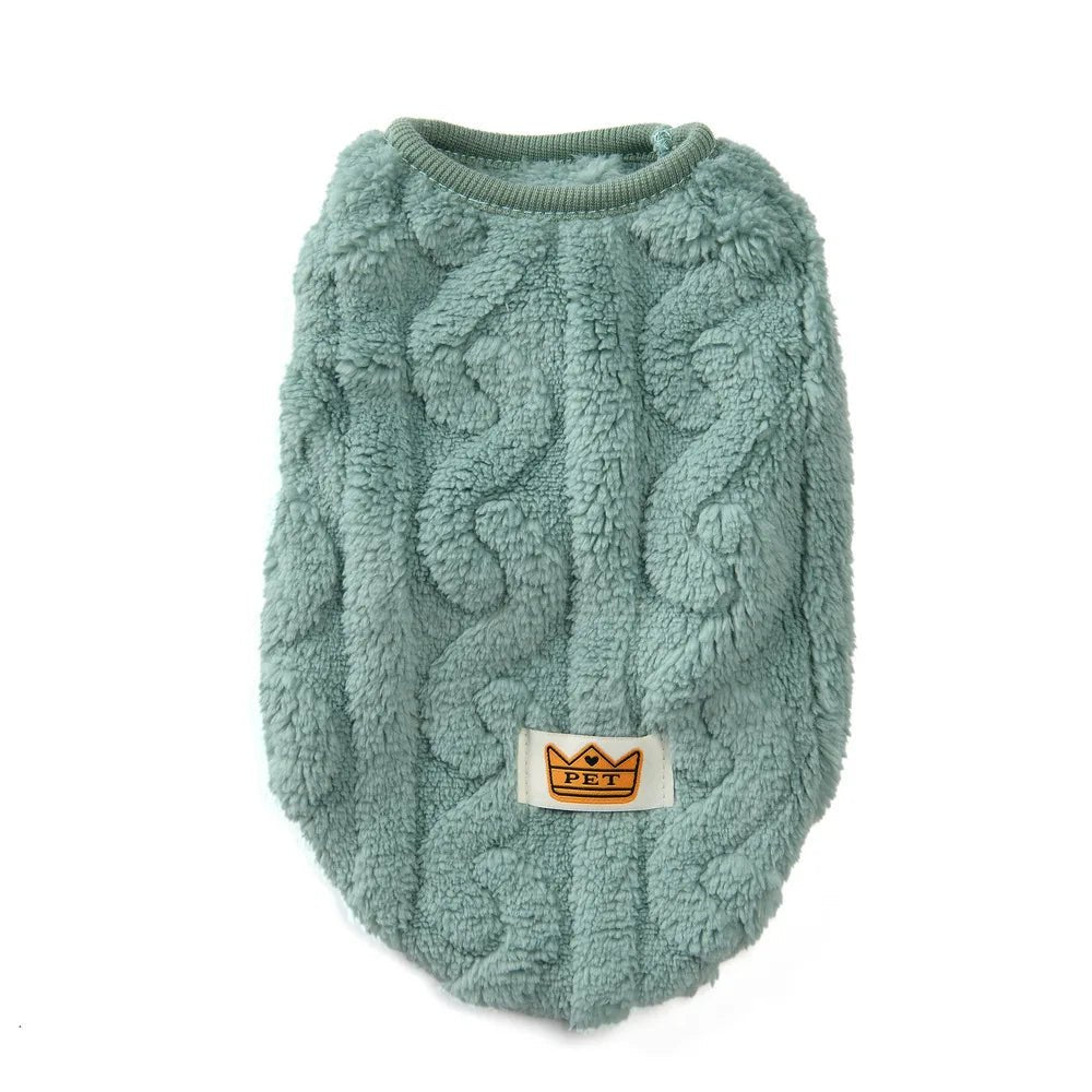 Manteau d’Hiver en Polaire pour Chat - AnimaLiv