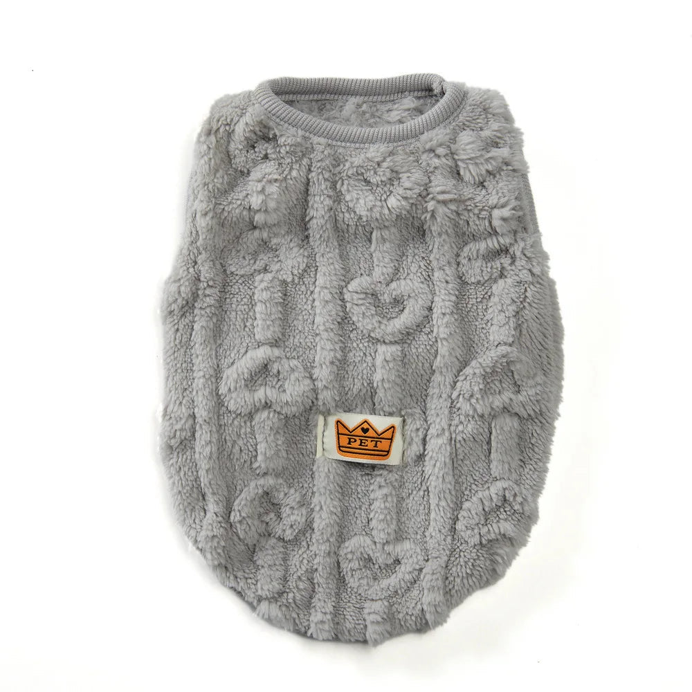 Manteau d’Hiver en Polaire pour Chat - AnimaLiv