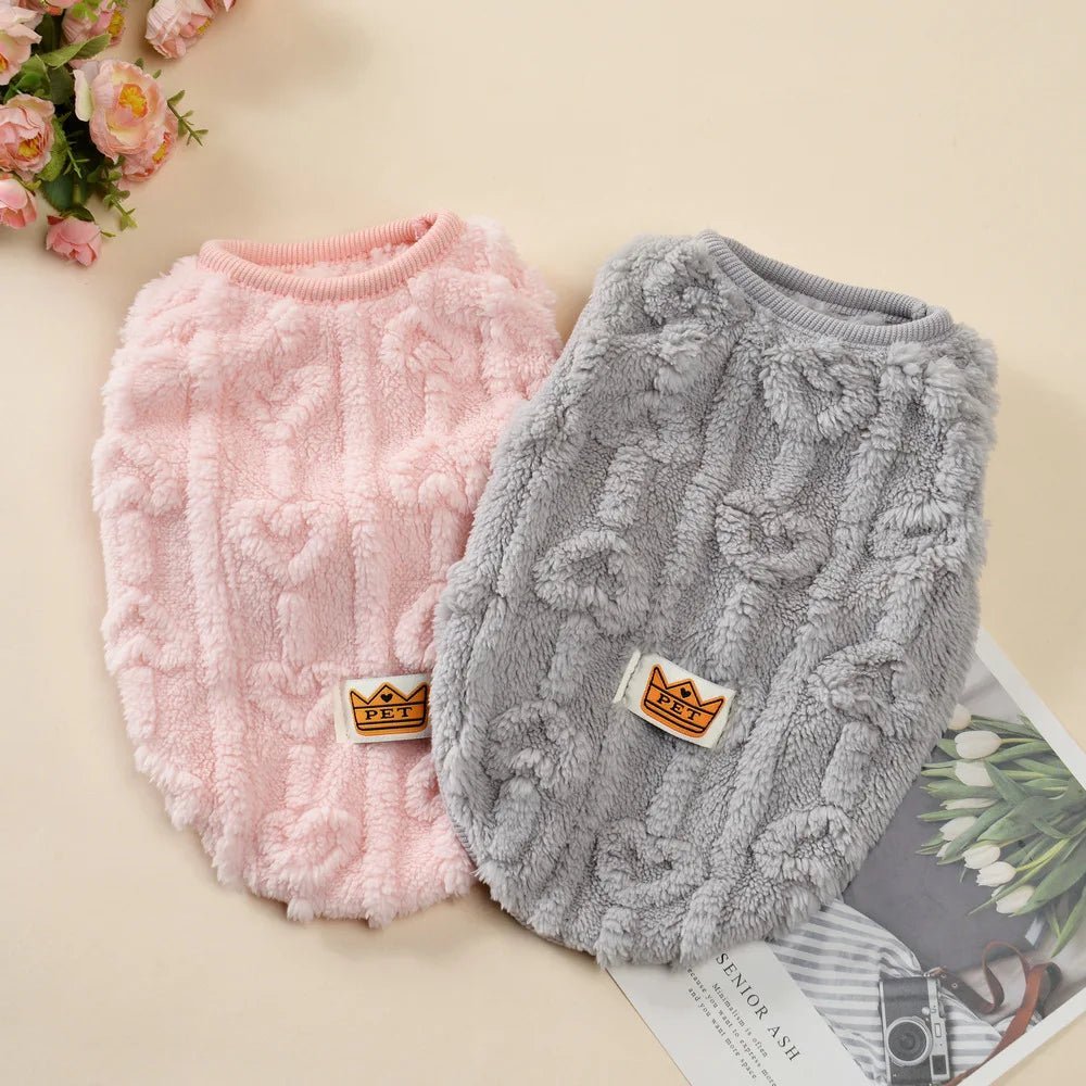 Manteau d’Hiver en Polaire pour Chat - AnimaLiv