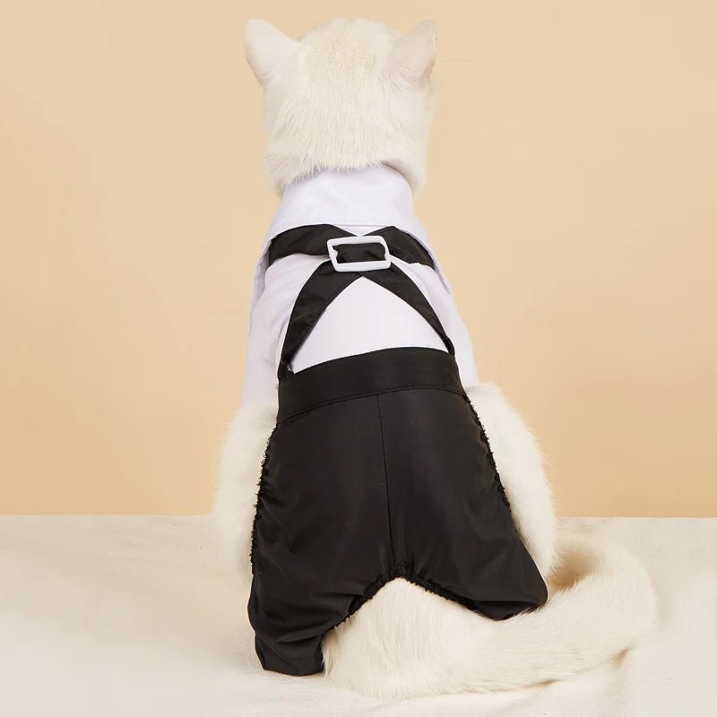 Salopette Costume Chic pour Chat - AnimaLiv